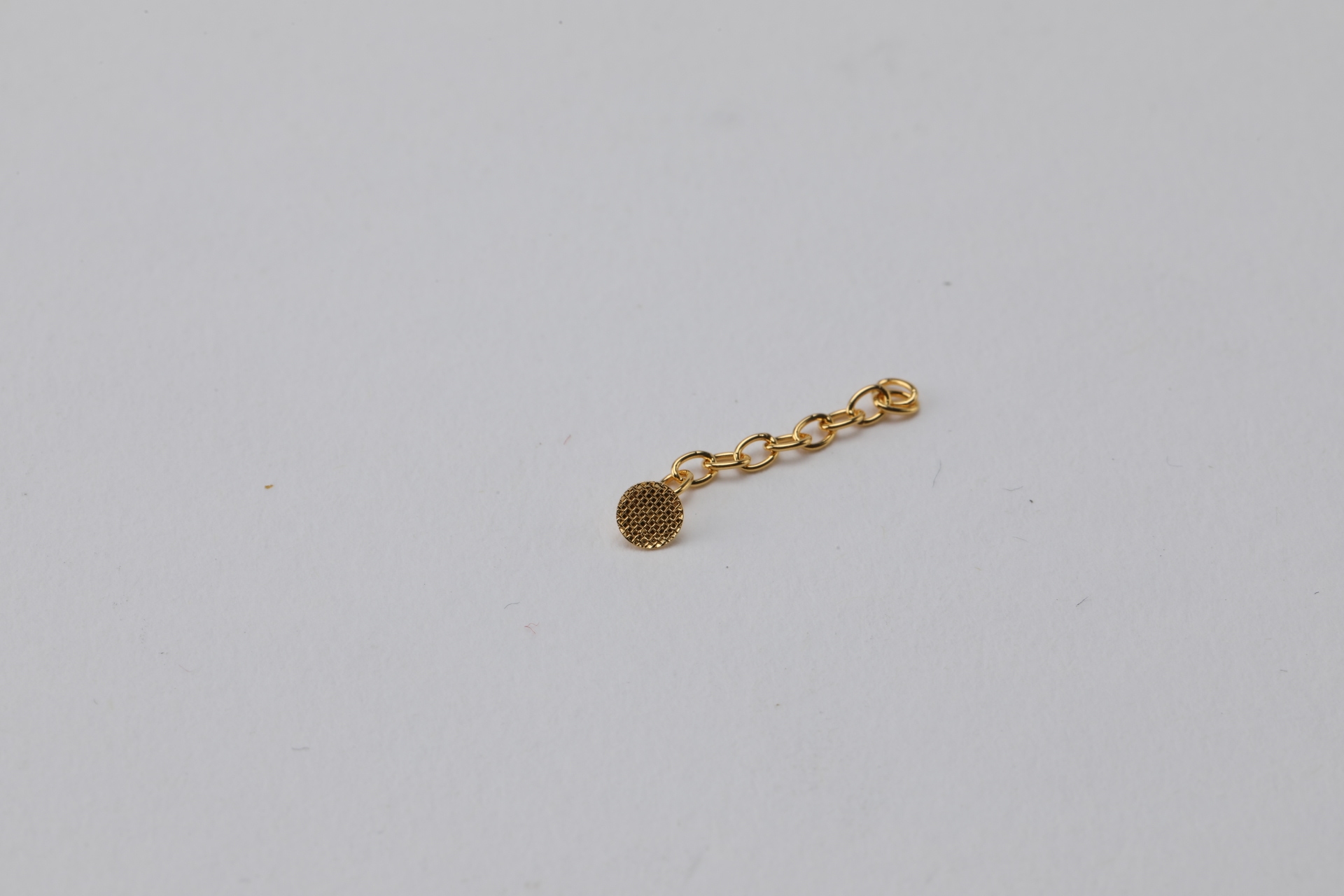 Cadena de tracción dorada