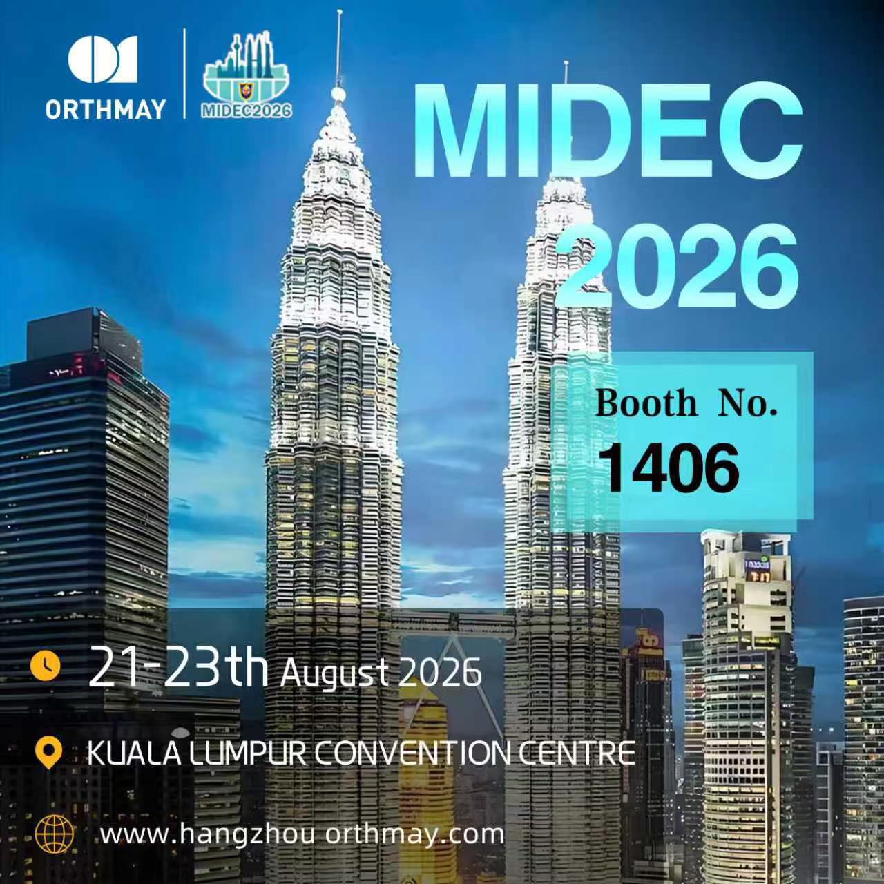 Orthmay Showcases Advanced Orthodontic Solutions at MIDEC 2026-2026马来西亚国际牙科展